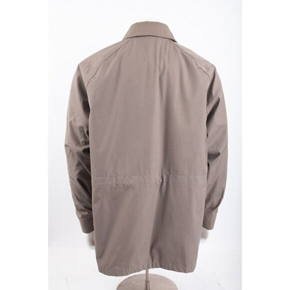 Woolrich Mens Jacket Coat Flannel Lined Hunting Size XL Brown Wool Blend Lining - Picture 5 of 6